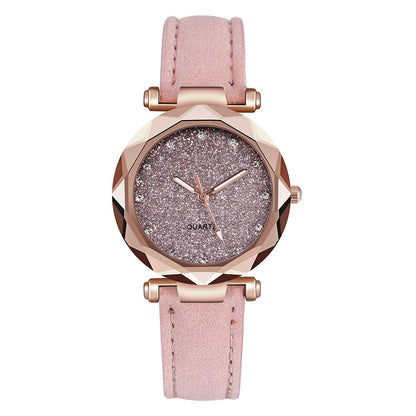 Starry Sky Rhinestone Watch