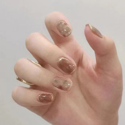 Handmade Camellia Nail Art