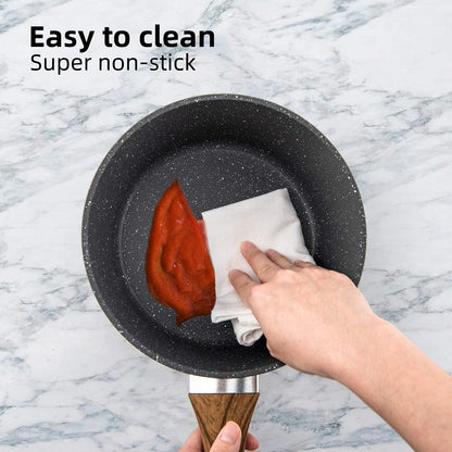 Nonstick 3-Piece Frying Pan Set