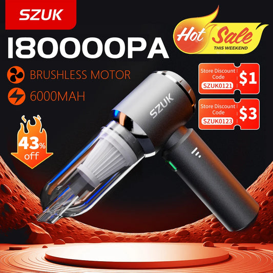 SZUK 180000PA Mini Vacuum