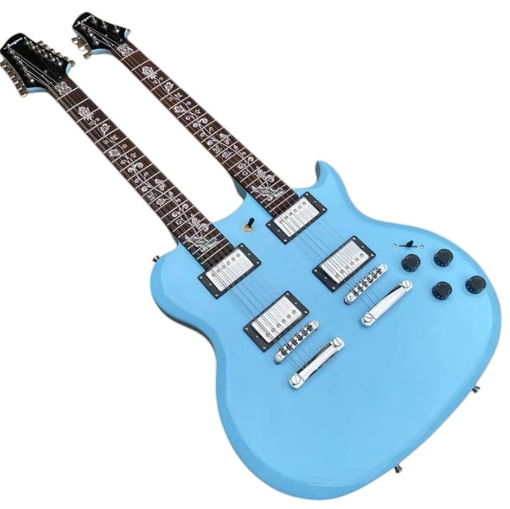 Dual Neck Acepro - 6+12 String Guitar