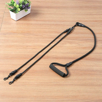 Dual Dog Expanding Leash Coupler