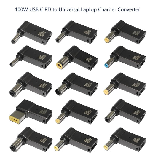 100W USB-C Universal Laptop Charging Adapters