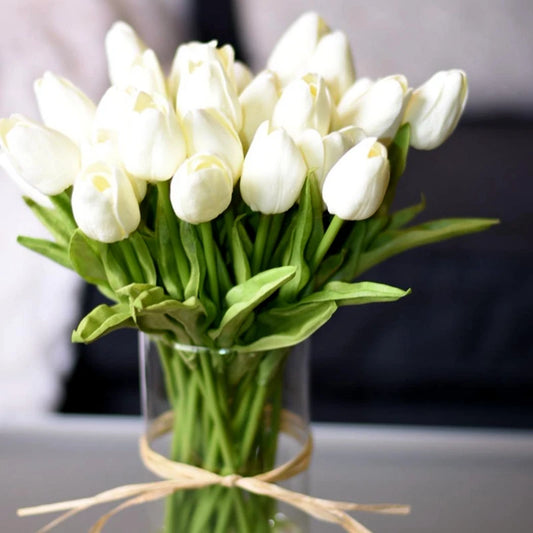 Real Touch Tulip Bouquet Set