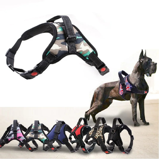 Heavy Duty Reflective Dog Harness