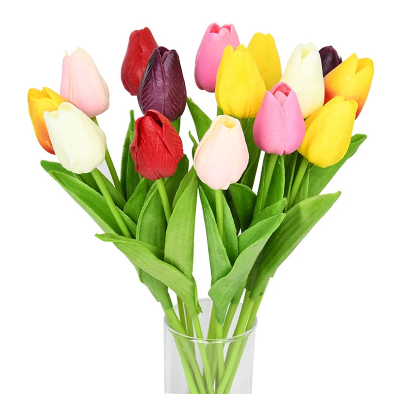 Real Touch Tulip Bouquet Set