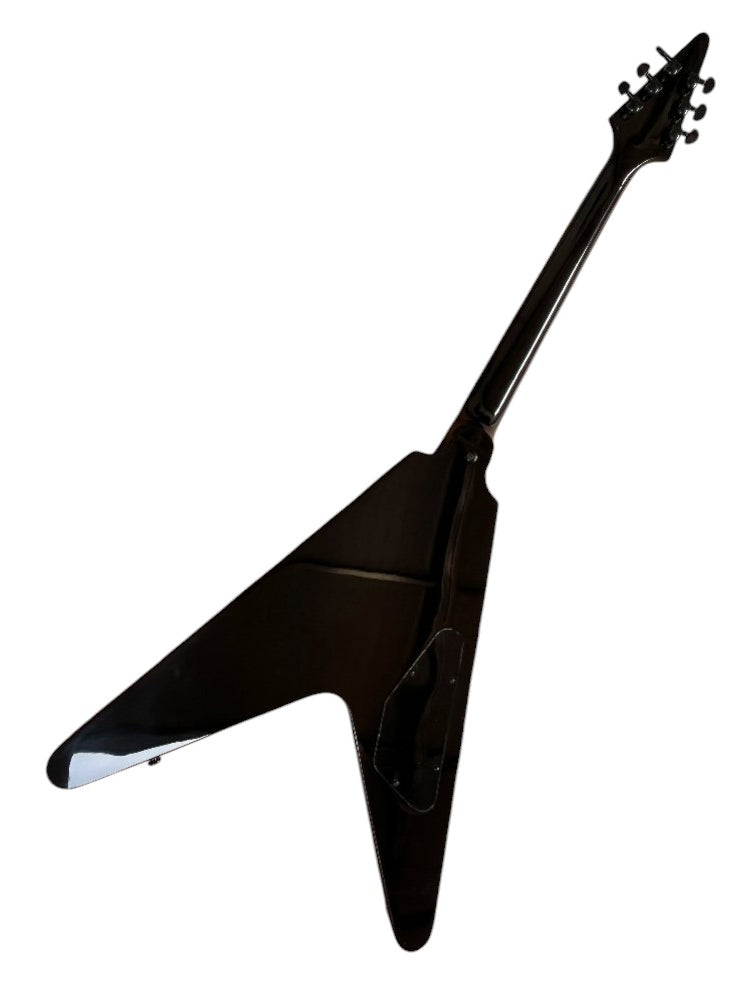 Flying V - Red/Black - Left-Handed Maple