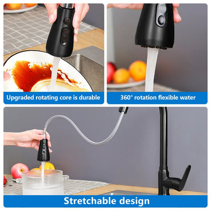 360° Pull-Out Kitchen Faucet