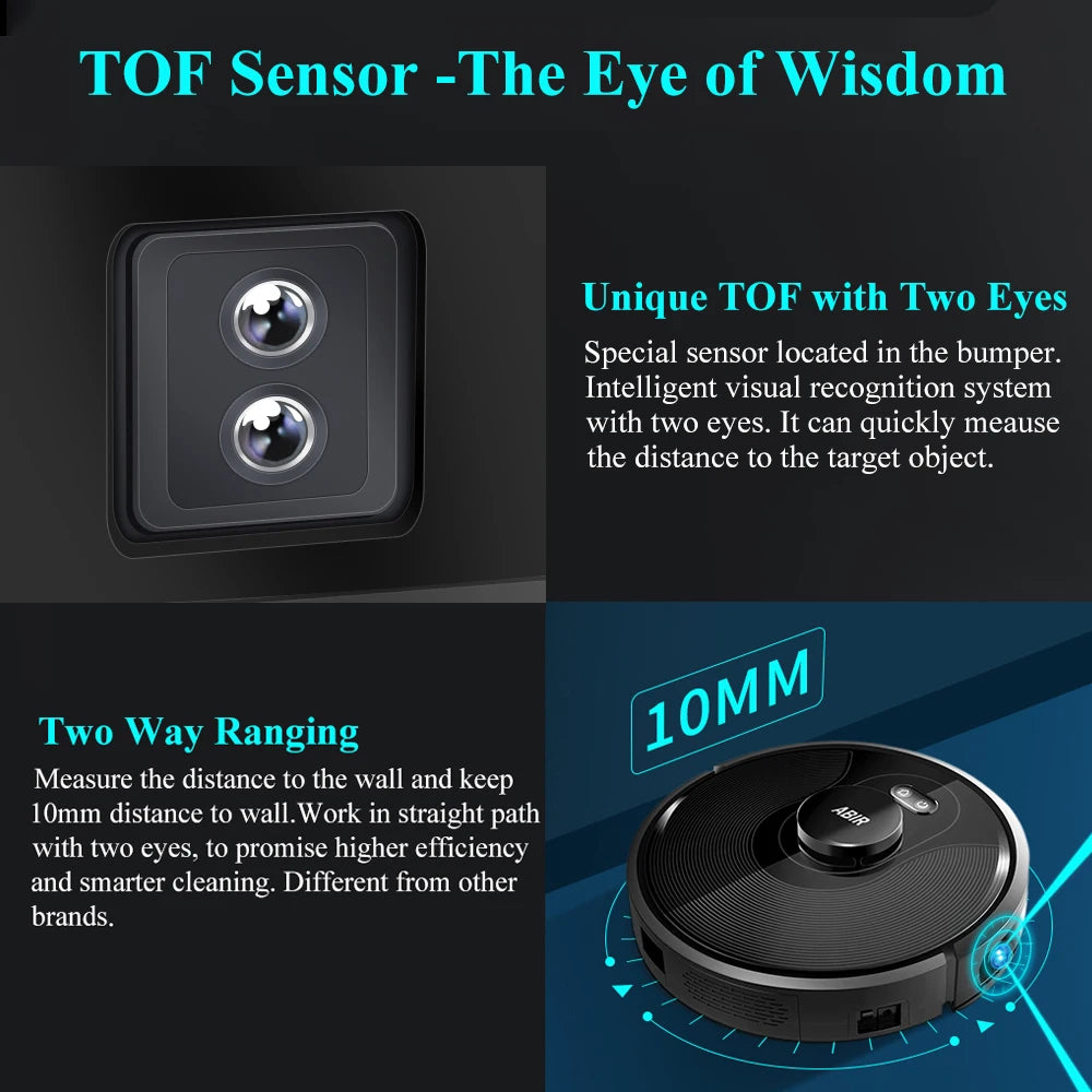 Smart Laser Robot Vacuum