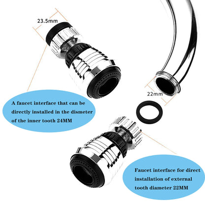 Kitchen 360° Swivel Faucet Aerator