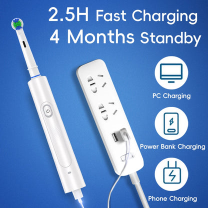 Smart Rotating Electric Toothbrush