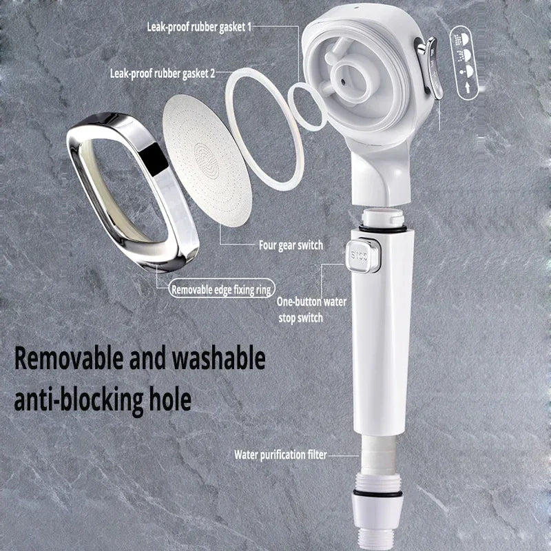 High Pressure Water Saving Shower Head