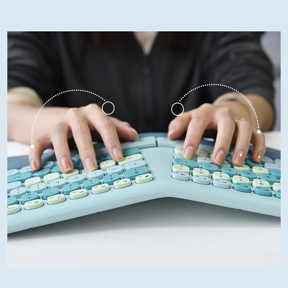 Mofii Ergonomic Keyboard Combo