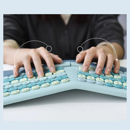 Mofii Ergonomic Keyboard Combo