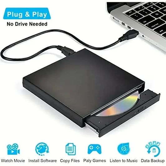 External High-Speed USB DVD-ROM