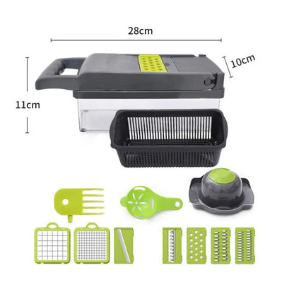 Multifunctional 16-in-1 Veggie Chopper