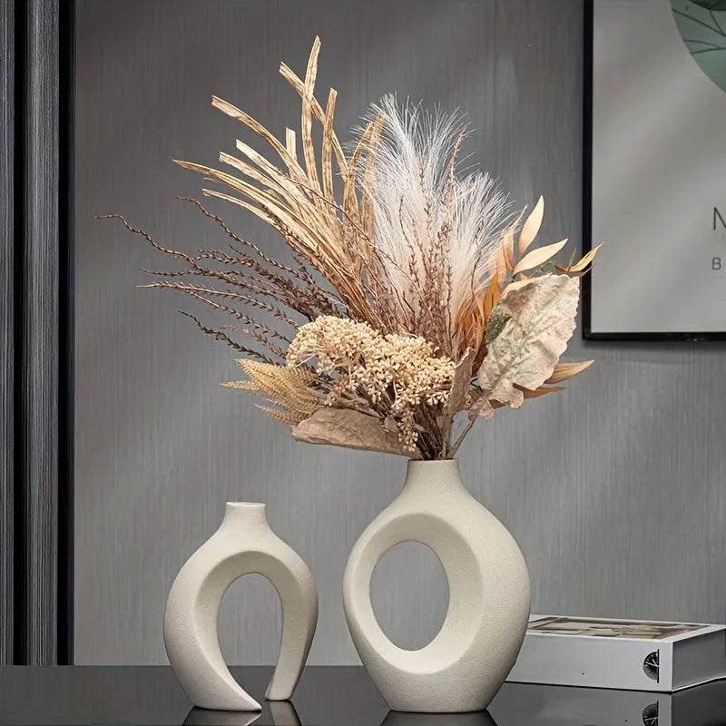 Nordic Ceramic Vase Set