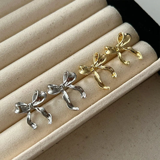 Bow Knot Stud Earrings