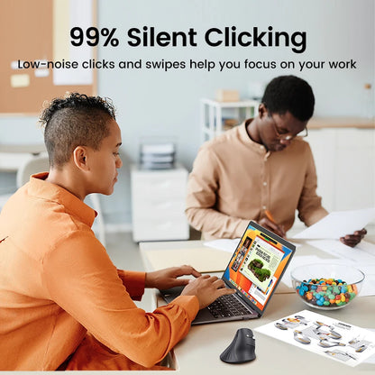 MU008 Ergonomic Wireless Mouse