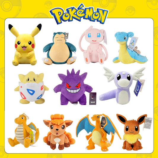 Adorable Pokémon Plush Dolls