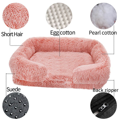 Luxurious Plush Dog Bed