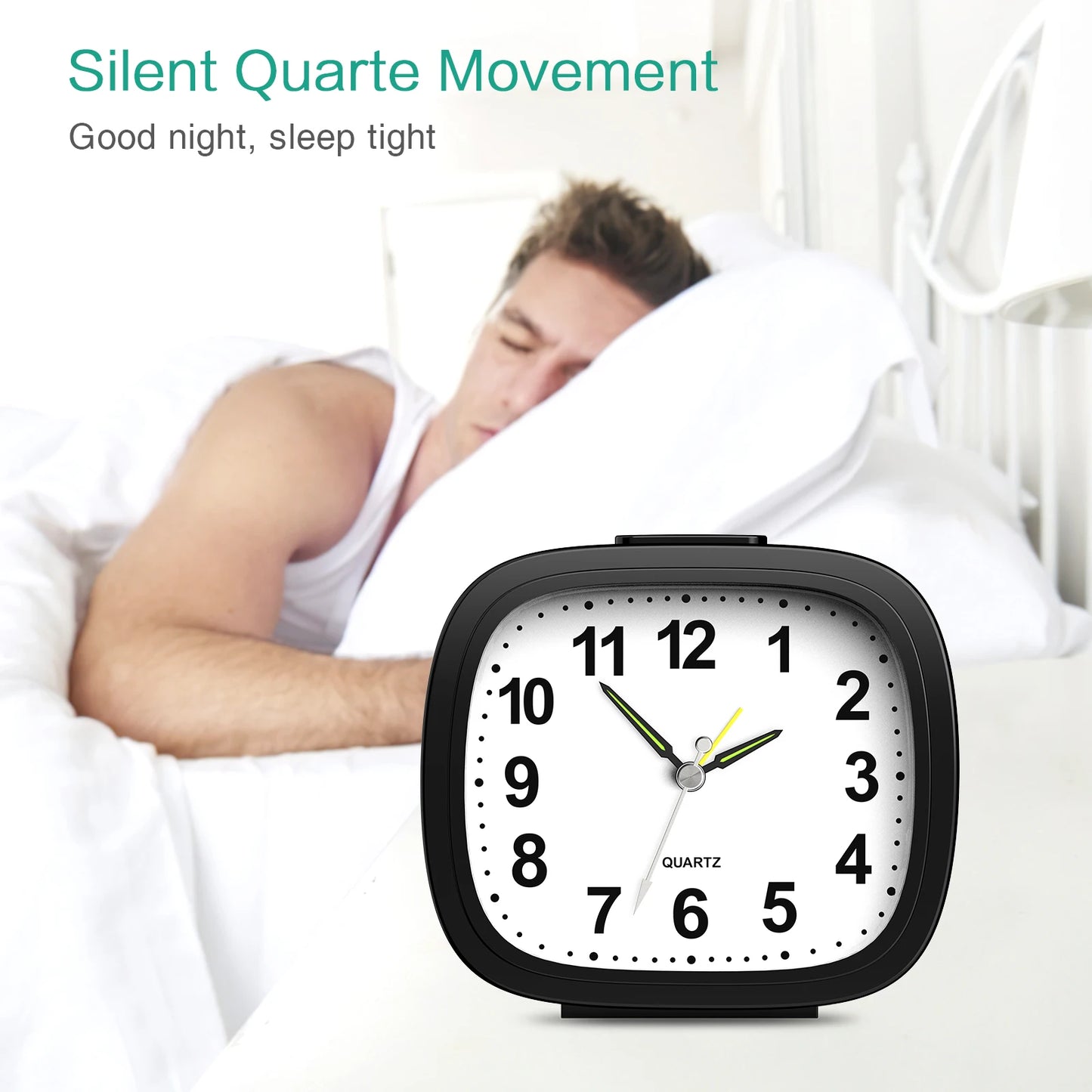 Silent Luminous Alarm Clock