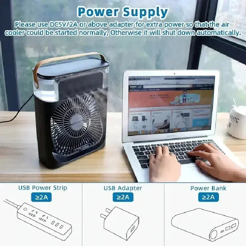 Xiaomi 3-in-1 Air Cooler Portable Fan