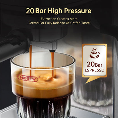 HiBREW 20-Bar Espresso Maker