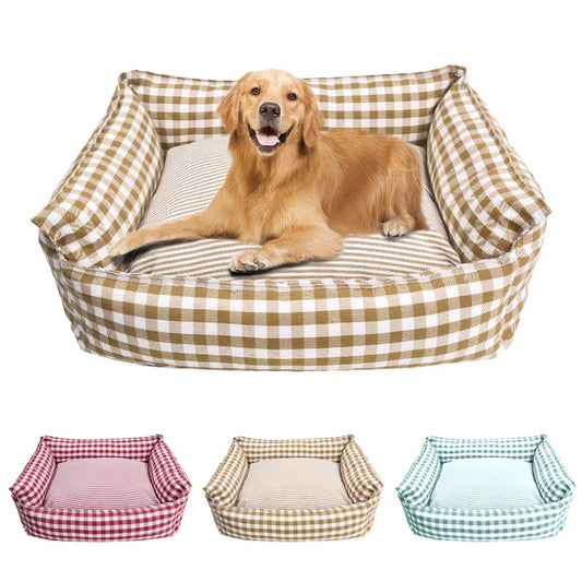 Cozy Cotton Pet Bed