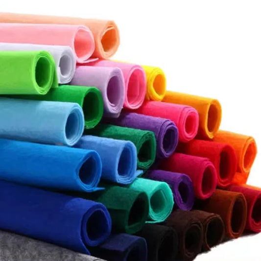 Vibrant Felt Fabric Craft Sheets