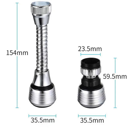 360° Faucet Extension Tube Nozzle