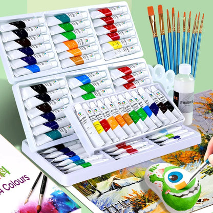 36-Color Acrylic Paint Set