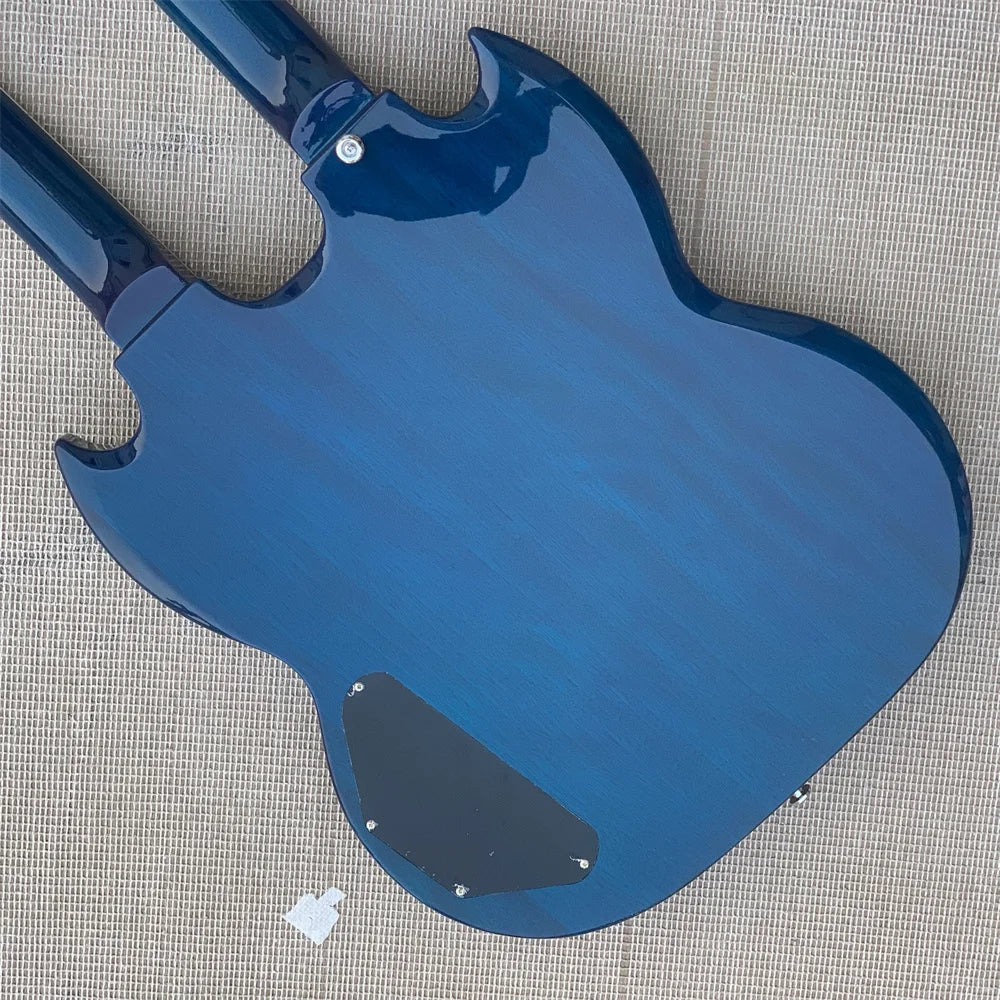 Dual Neck Epiphone SG Blue – 12+6 Strings Guitar