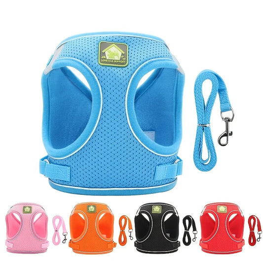 Reflective Pet Harness Set
