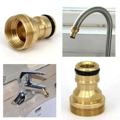 Universal Brass Faucet Adapter