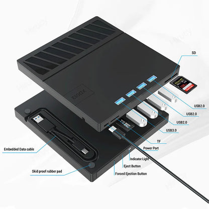 Hirucy 3-in-1 Blu-ray Burner