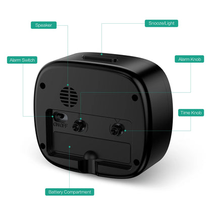 Silent Luminous Alarm Clock