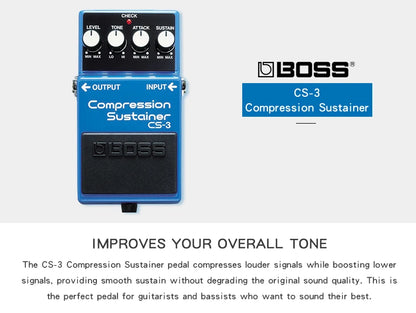 Boss CS-3 Compressor Pedal