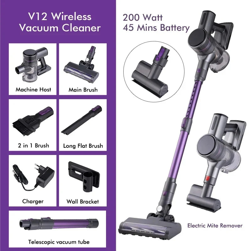 MiteControl Wireless Vacuum Cleaner