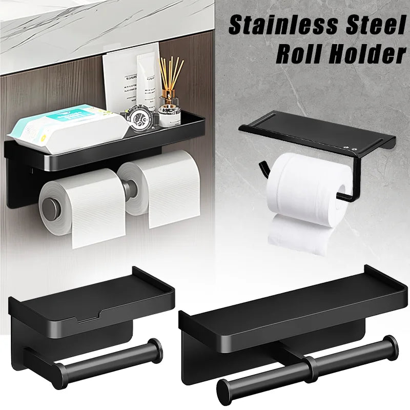 Modern Wall-Mount Paper Holder