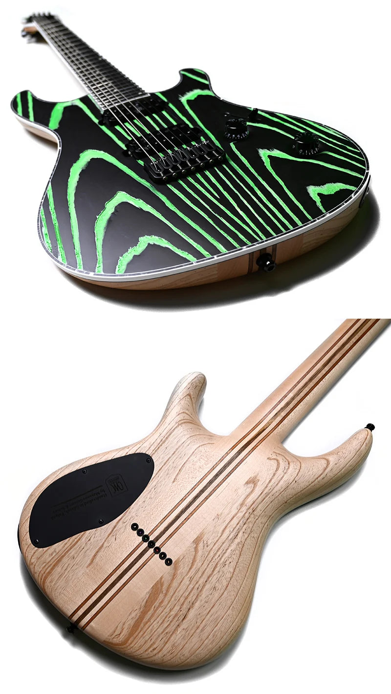 7 String - Mayones Regius Glow-in-the-dark