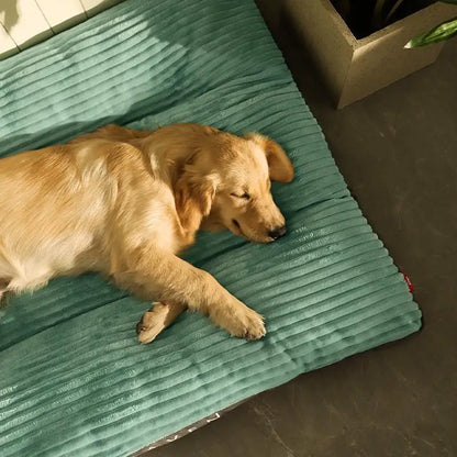 Corduroy Plush Dog Bed