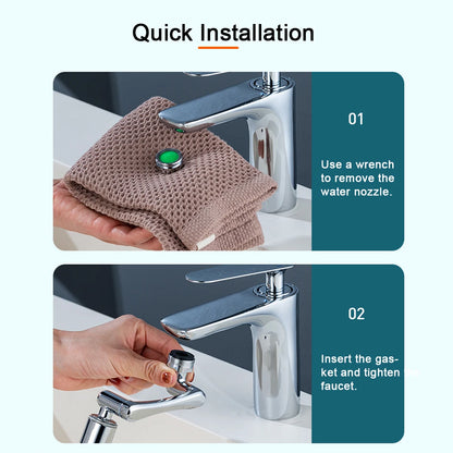 Universal Swivel Faucet Aerator