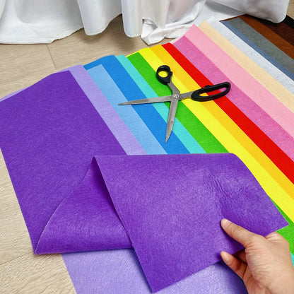 Vibrant Nonwoven Felt Craft Fabric