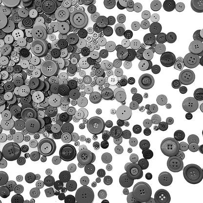 Colorful Resin Buttons Set