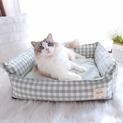 Cozy Cotton Pet Bed
