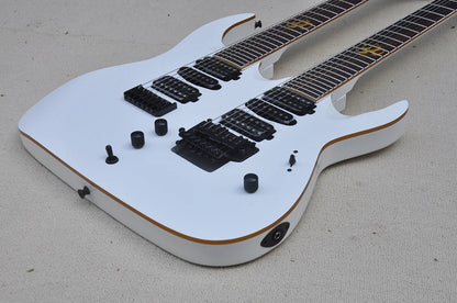 Dual Neck Semi-Hollow - 7+7 Guitar
