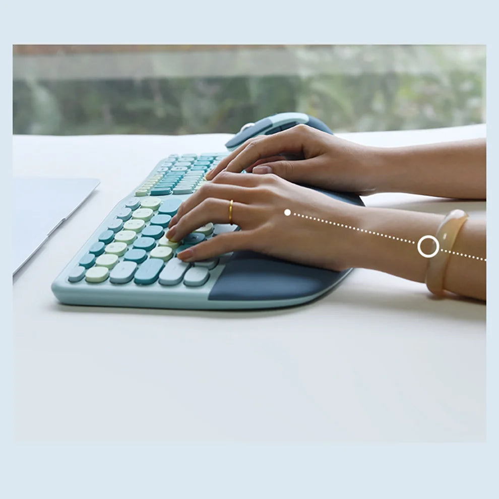 Mofii Ergonomic Keyboard Combo