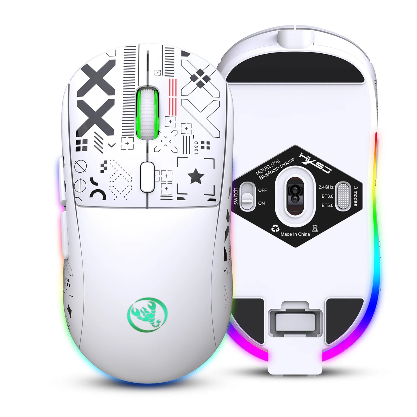 HXSJ T90 Wireless Mouse