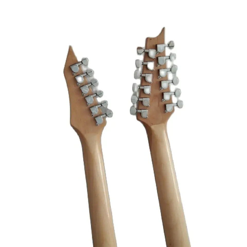 Dual Neck Flying V - 6+12 String Guitar